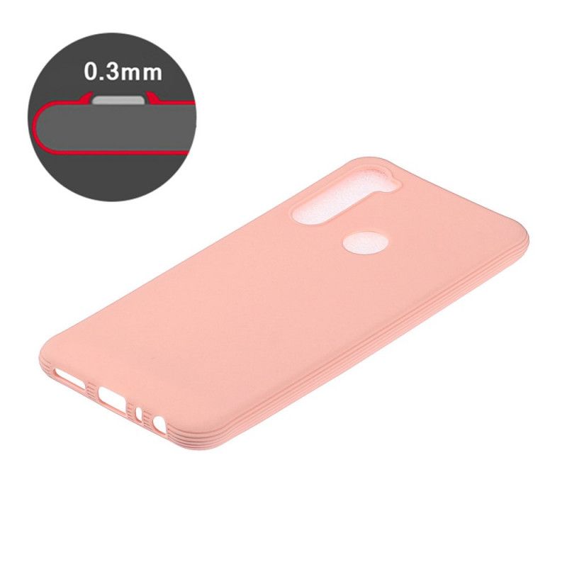 Deksel Xiaomi Redmi Note 8 Svart Bløt Myk Silikon Anti-fall