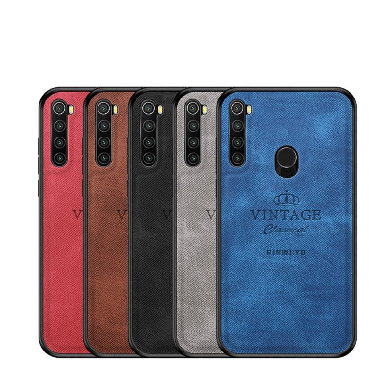 Deksel Xiaomi Redmi Note 8 Svart Hederlig Vintage Pinwuyo Beskyttelse