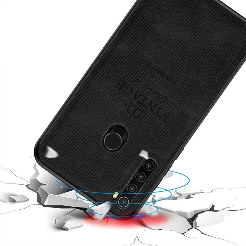 Deksel Xiaomi Redmi Note 8 Svart Hederlig Vintage Pinwuyo Beskyttelse