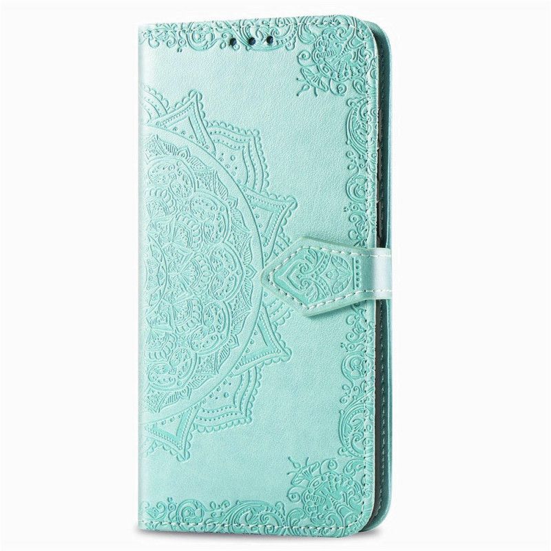 Folio Deksel Xiaomi Redmi Note 8 Svart Middelaldrende Mandala