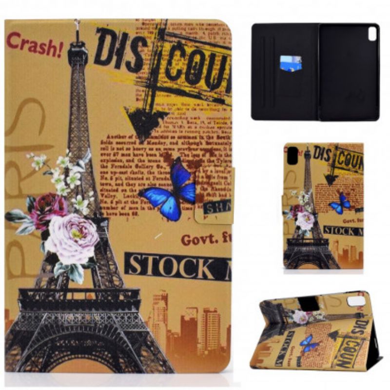 Folio Deksel Huawei Matepad New Paris Journal