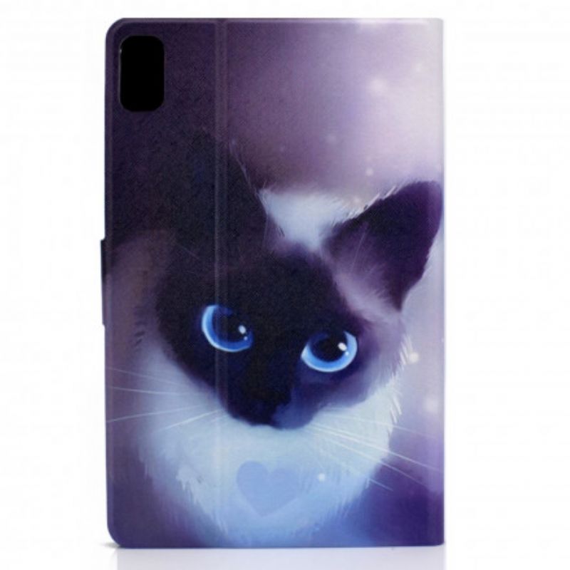 Folio Deksel Til Huawei Matepad New Blue Eyed Cat