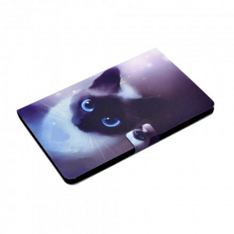 Folio Deksel Til Huawei Matepad New Blue Eyed Cat