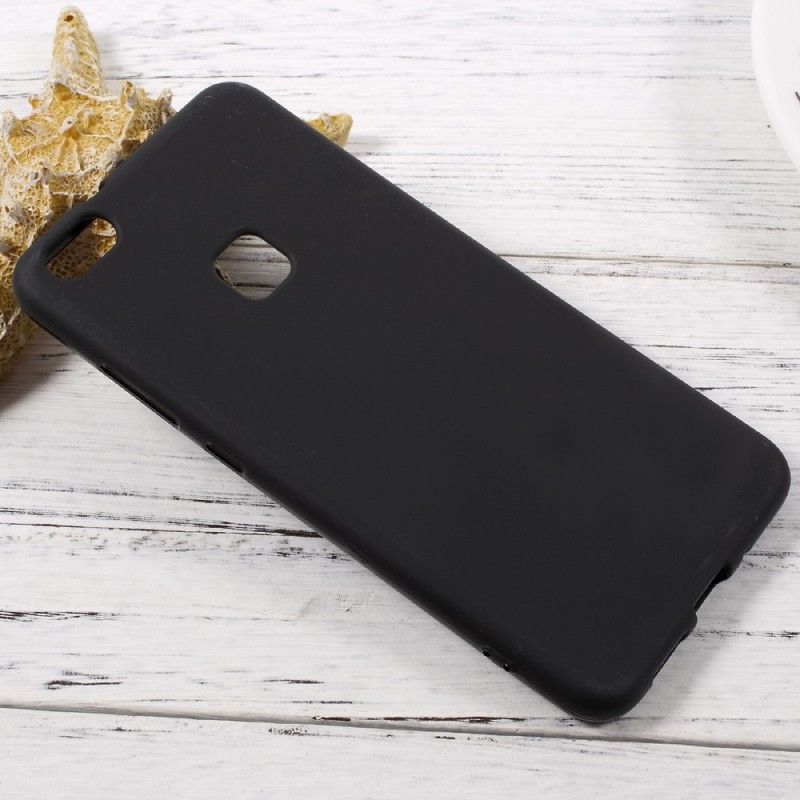 Deksel Huawei P10 Lite Svart Silikon Beskyttelse