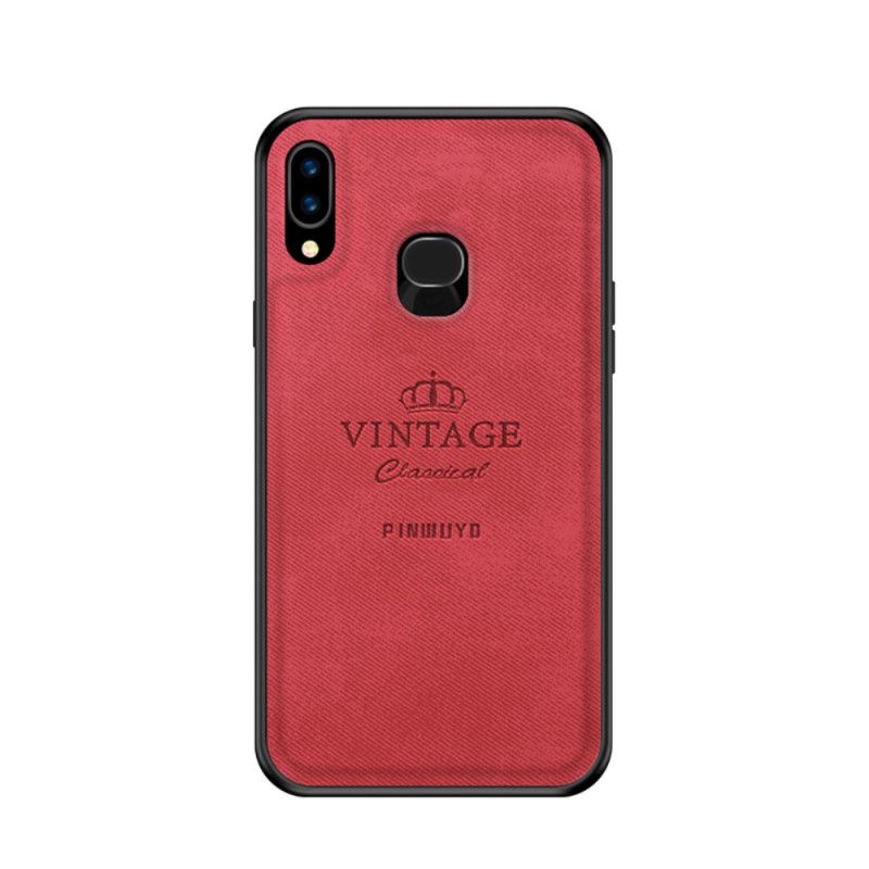 Deksel Samsung Galaxy A10s Svart Hederlig Vintage Pinwuyo