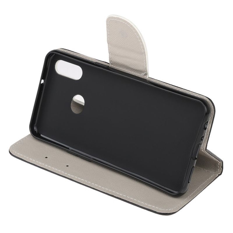 Folio Deksel Samsung Galaxy A10s Magiske Sommerfugler Anti-fall