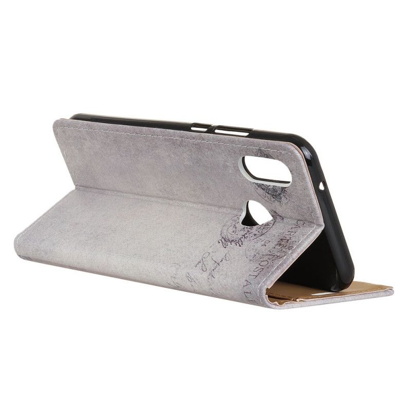Folio Deksel Samsung Galaxy A10s Omreisende Katt