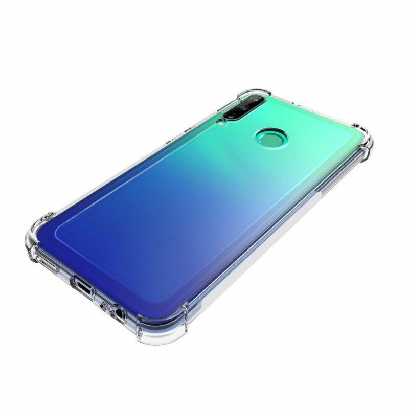 Deksel Huawei P40 Lite E / Y7p Gjennomsiktige Forsterkede Hjørner