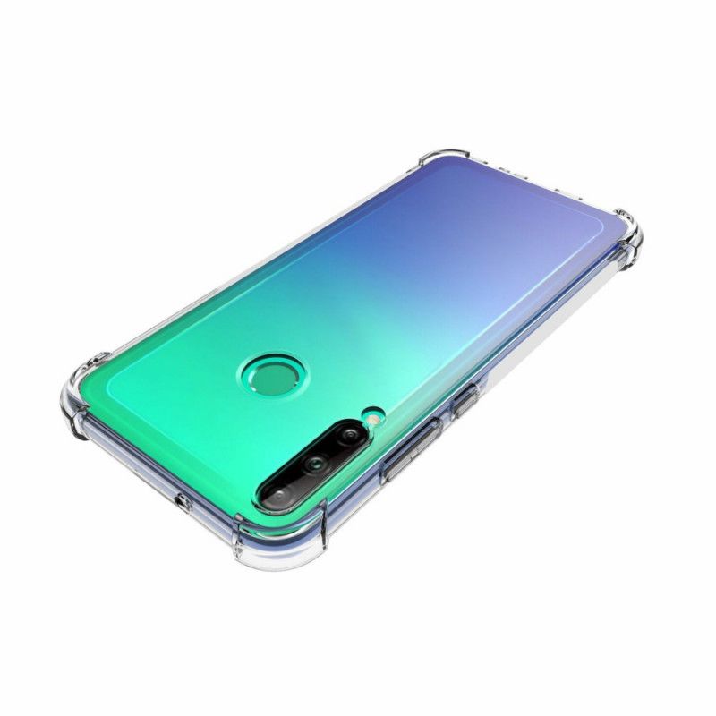 Deksel Huawei P40 Lite E / Y7p Gjennomsiktige Forsterkede Hjørner