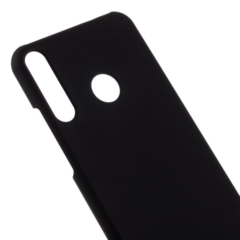 Deksel Huawei P40 Lite E / Y7p Svart Mobildeksel Gummi Pluss