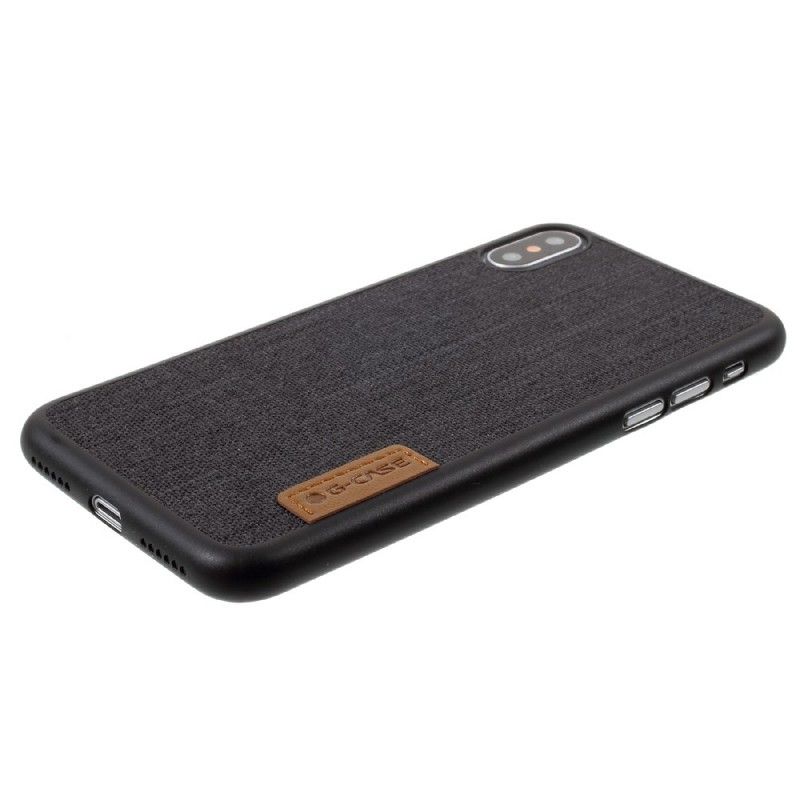 Deksel iPhone X G-Tilfelle Stoff
