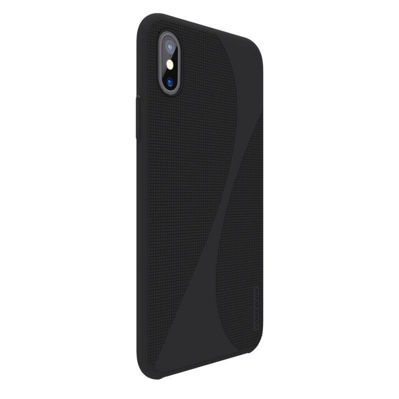 Deksel iPhone X Rose Gold Nillkin Flex-Serien