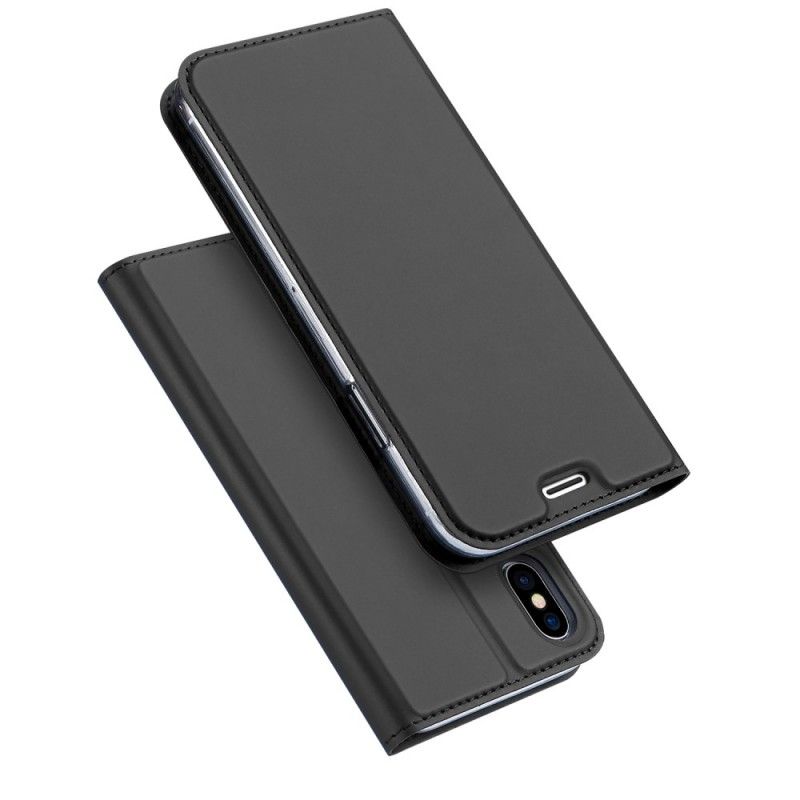 Folio Deksel iPhone X Svart Harmonisk
