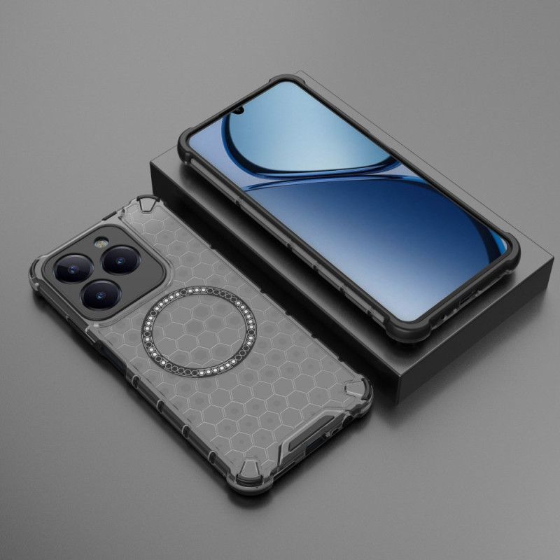 Deksel Realme C63 Magnetisk Bikakeformet Beskyttelse Deksel