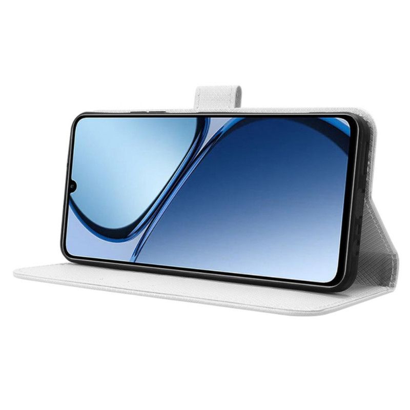 Folio Deksel Realme C63 Stroppepunkter Beskyttelse Deksel