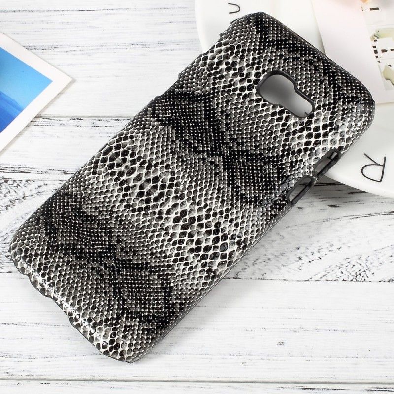 Deksel Samsung Galaxy A5 2017 Svart Slangeskinneffekt Anti-fall