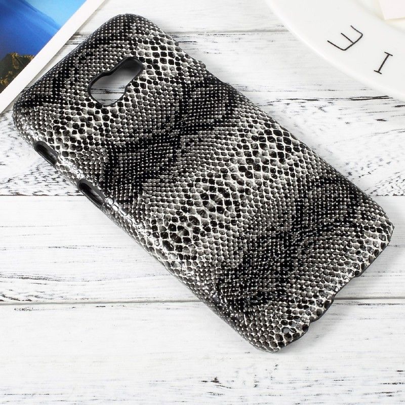 Deksel Samsung Galaxy A5 2017 Svart Slangeskinneffekt Anti-fall