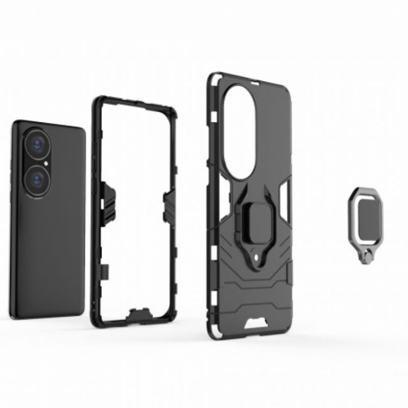 Deksel Huawei P50 Pro Mobildeksel Ringbestandig