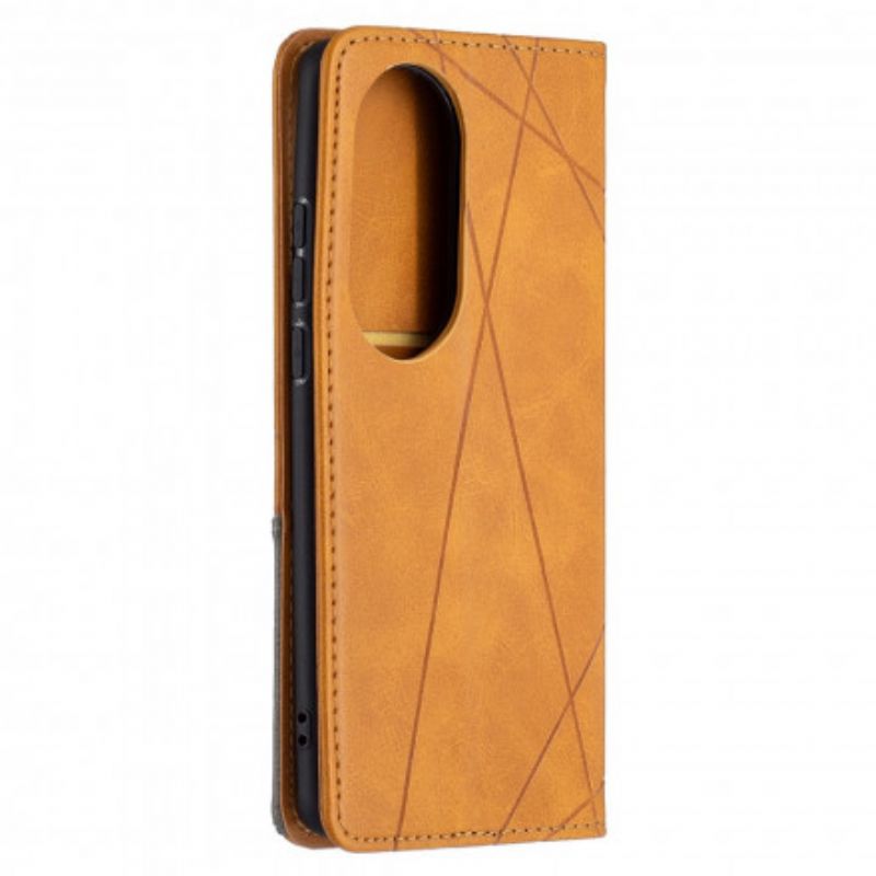 Folio Deksel Huawei P50 Pro Artist Style Beskyttelse Deksel