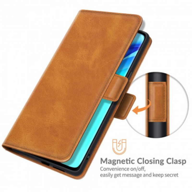 Folio Deksel Til Huawei P50 Pro Stil Skinndesign