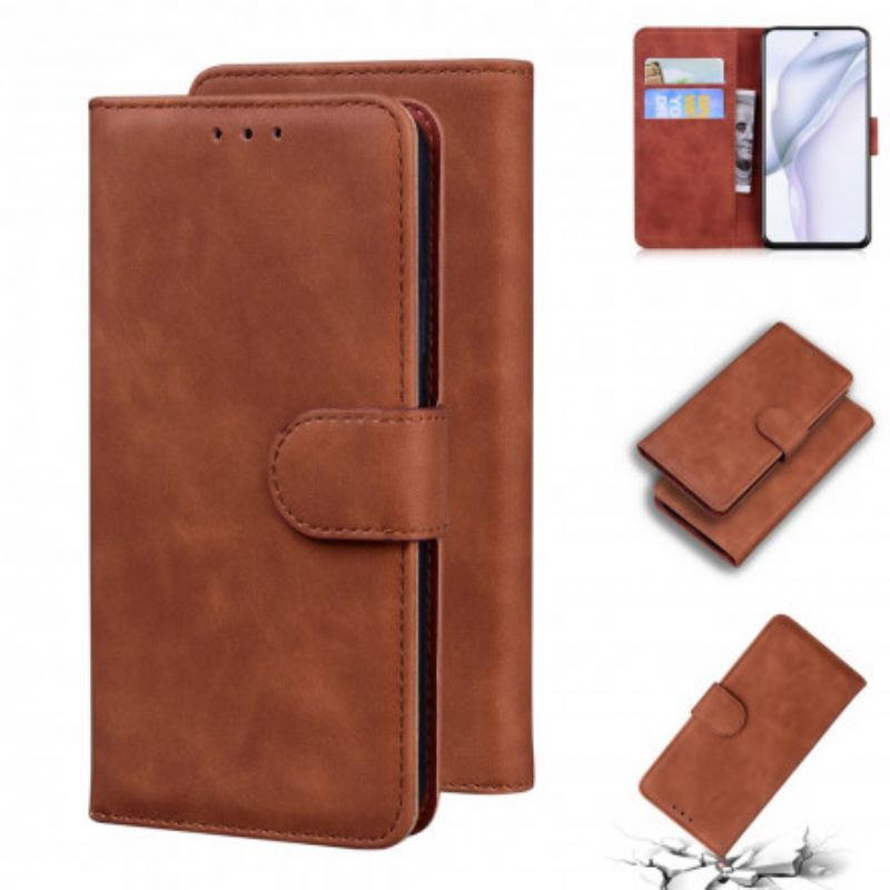 Lærdeksel Folio Deksel Huawei P50 Pro Style Leather Vintage Couture