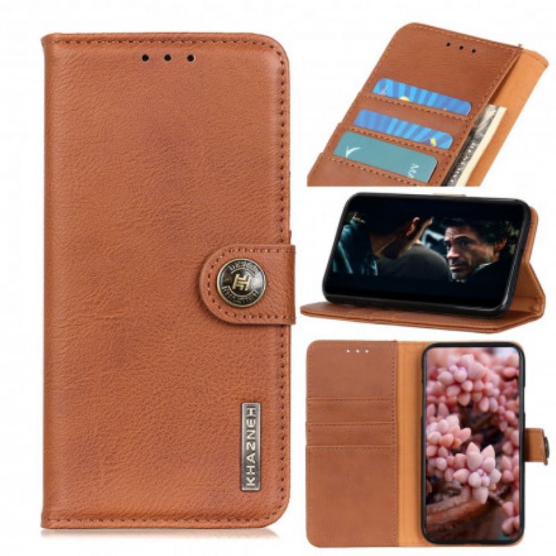 Folio Deksel Moto G100 Kunstskinn Khazneh