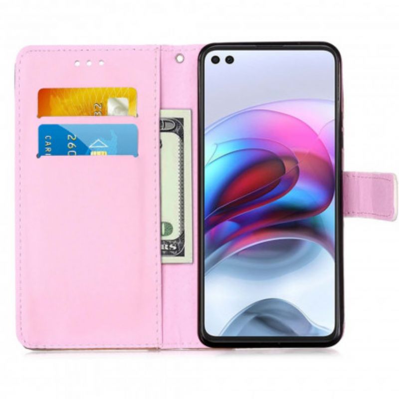 Folio Deksel Moto G100 Panda Galaxy