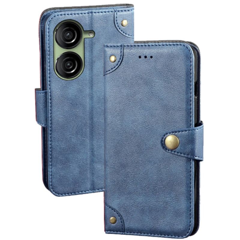 Folio Deksel Asus Zenfone 10 Idewei Støtsikker Lommebok