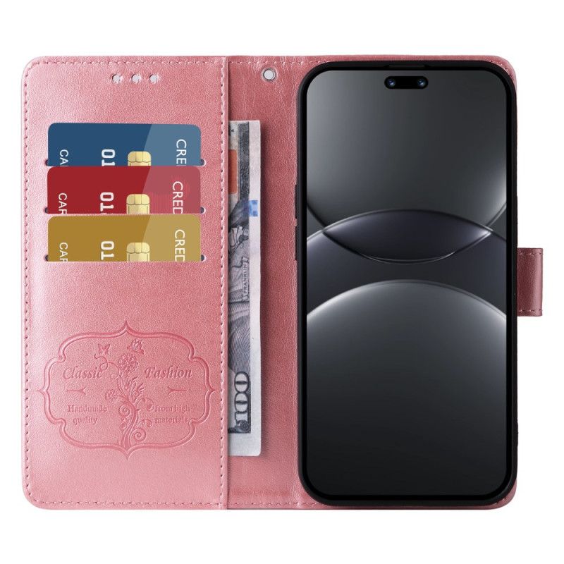 Folio Deksel Huawei Nova 13 Pro Blomstermønster