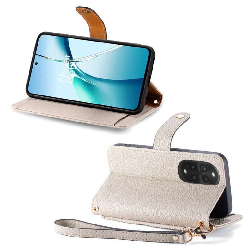 Folio Deksel Huawei Nova 13 Pro Rfid-beskyttelse Med Hjertedesign