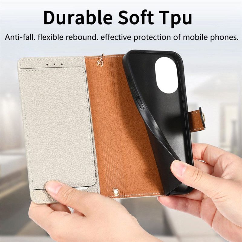 Folio Deksel Huawei Nova 13 Pro Rfid-beskyttelse Med Hjertedesign