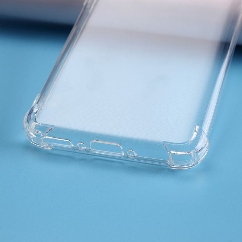 Deksel OnePlus 7T Pro Gjennomsiktige Forsterkede Hjørner
