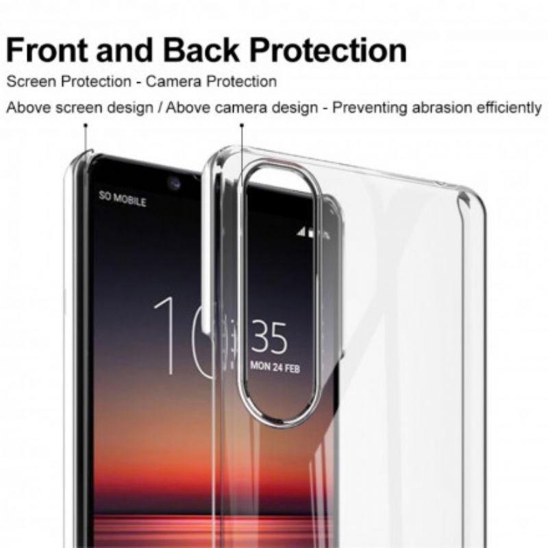 Deksel Sony Xperia 1 Iii Mobildeksel Imak Transparent Crystal