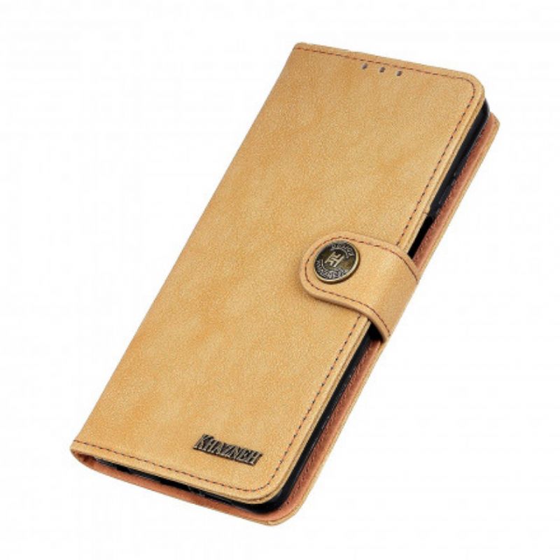 Folio Deksel Sony Xperia 1 Iii Faux Leather Split Retro Khazneh Beskyttelse Deksel
