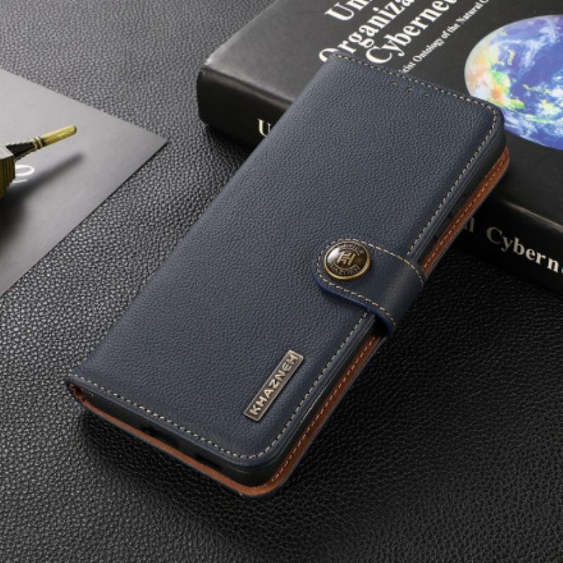 Folio Deksel Til Sony Xperia 1 Iii Faux Leather Khazneh Rfid