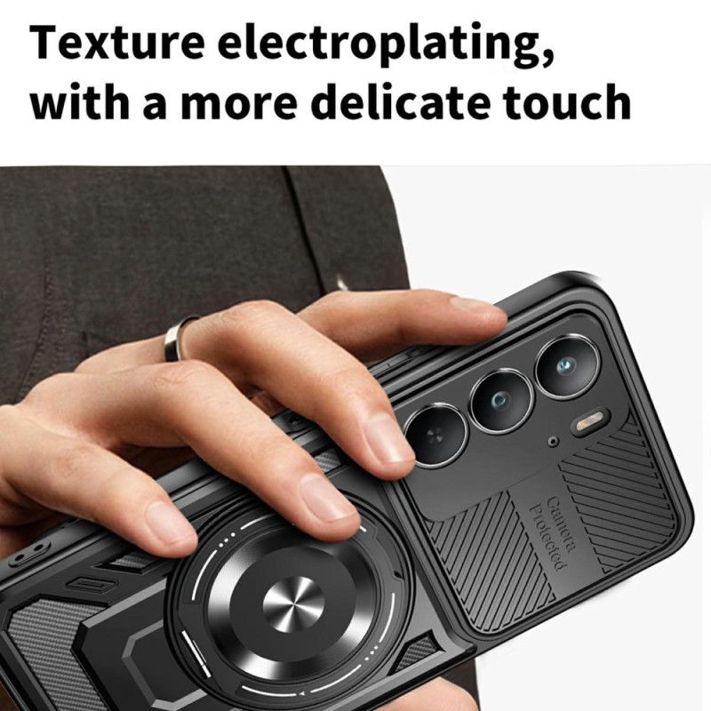 Deksel Realme 14x 5g Magnetisk Med Roterende Stativ