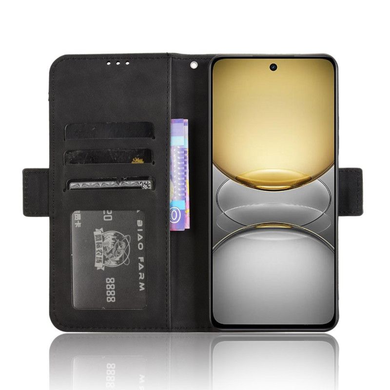 Lærdeksel Folio Deksel Realme 14x 5g Mobildeksel Multikort