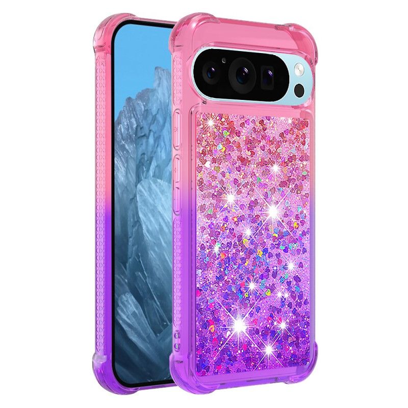 Deksel Google Pixel 9 Glittergradient Beskyttelse Deksel