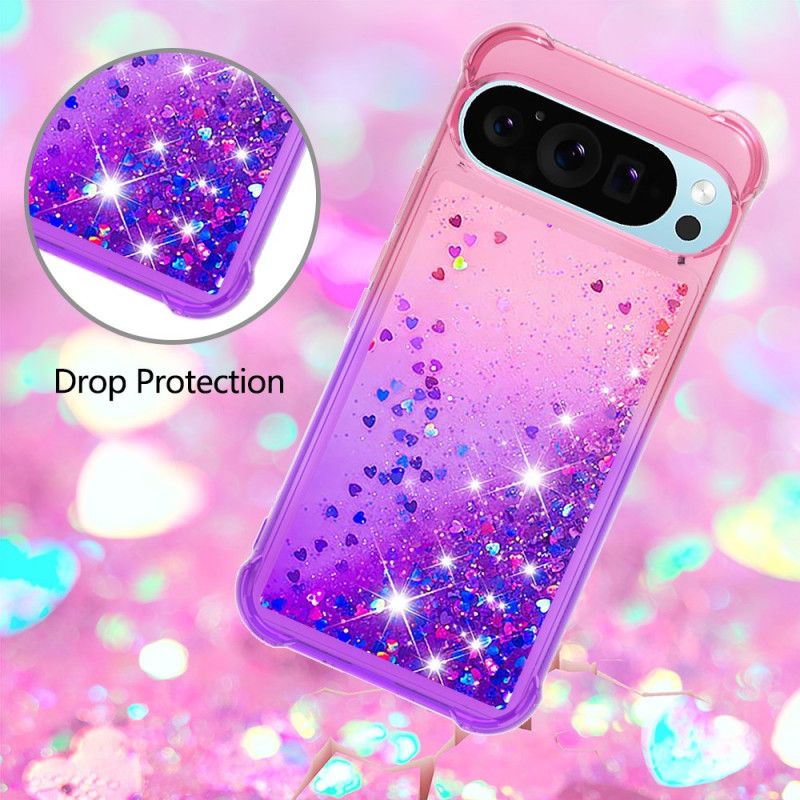 Deksel Google Pixel 9 Glittergradient Beskyttelse Deksel