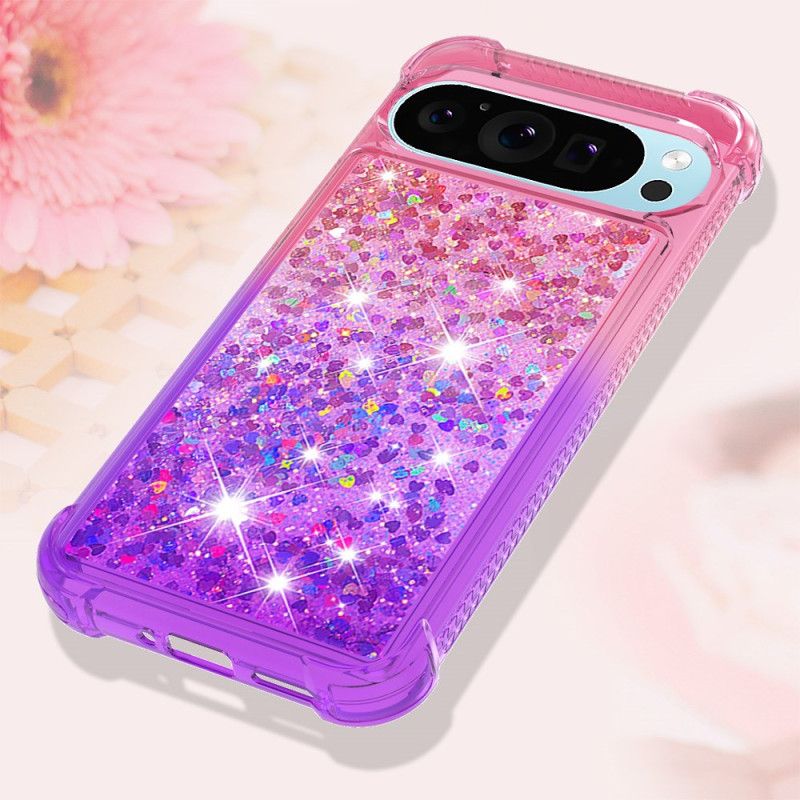 Deksel Google Pixel 9 Glittergradient Beskyttelse Deksel