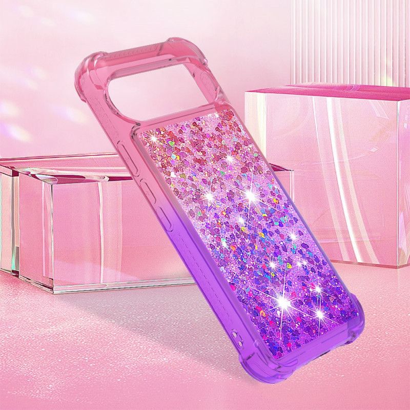Deksel Google Pixel 9 Glittergradient Beskyttelse Deksel