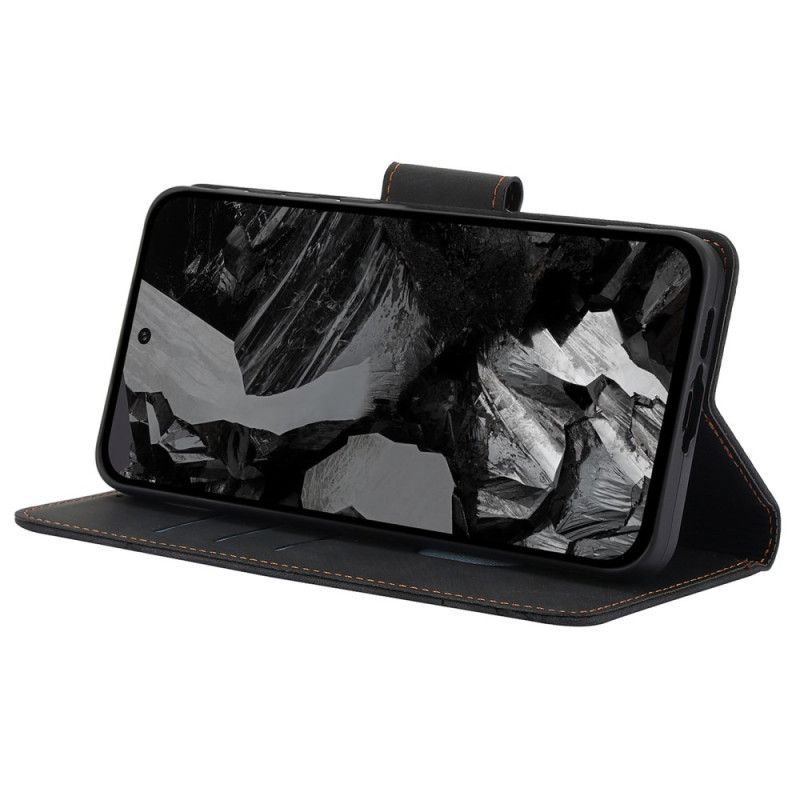 Folio Deksel Google Pixel 9 Floral Semsket Skinneffekt