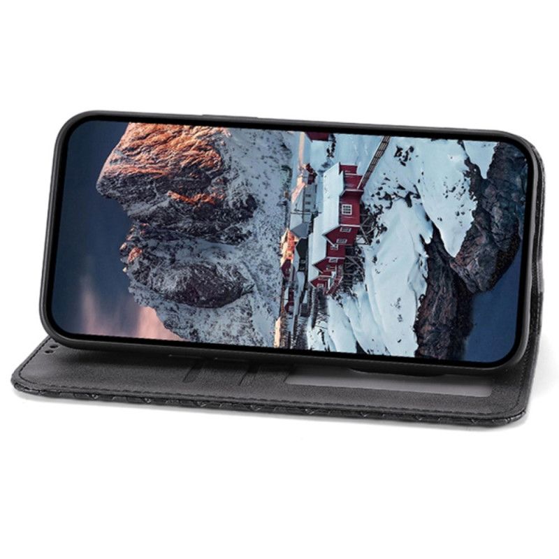 Folio Deksel Google Pixel 9 Strappy Diamond Design
