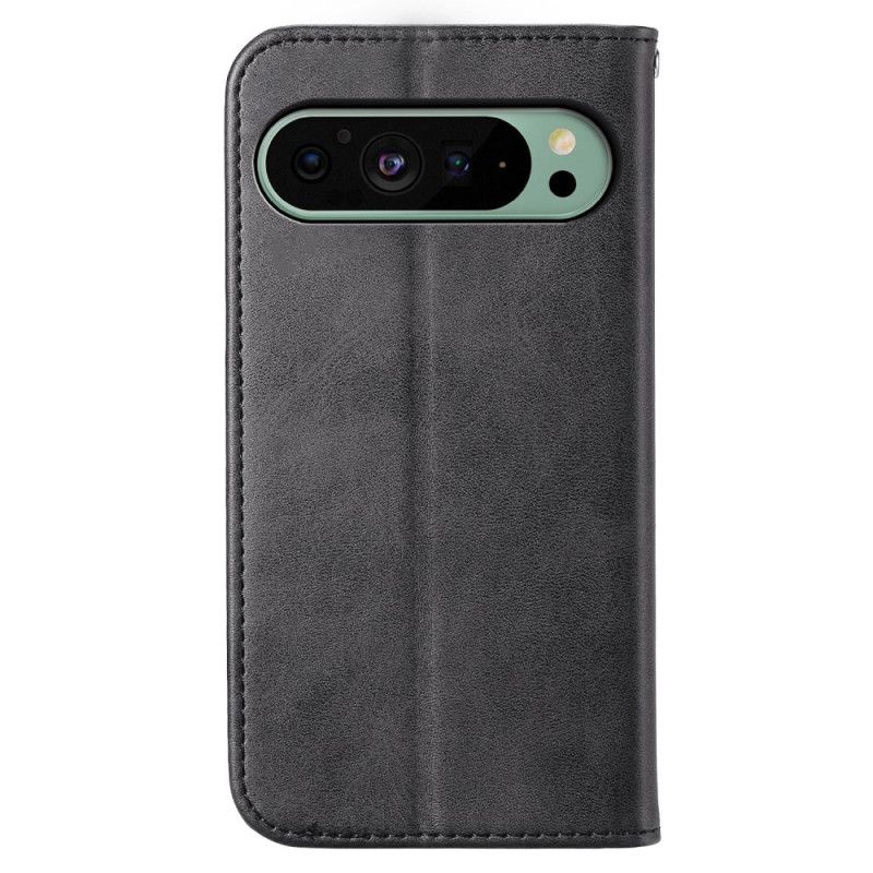Folio Deksel Google Pixel 9 Strappy Diamond Design