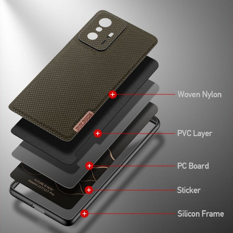 Deksel Xiaomi Mi 11t / 11t Pro Dux Ducis Fino-serien Beskyttelse Deksel