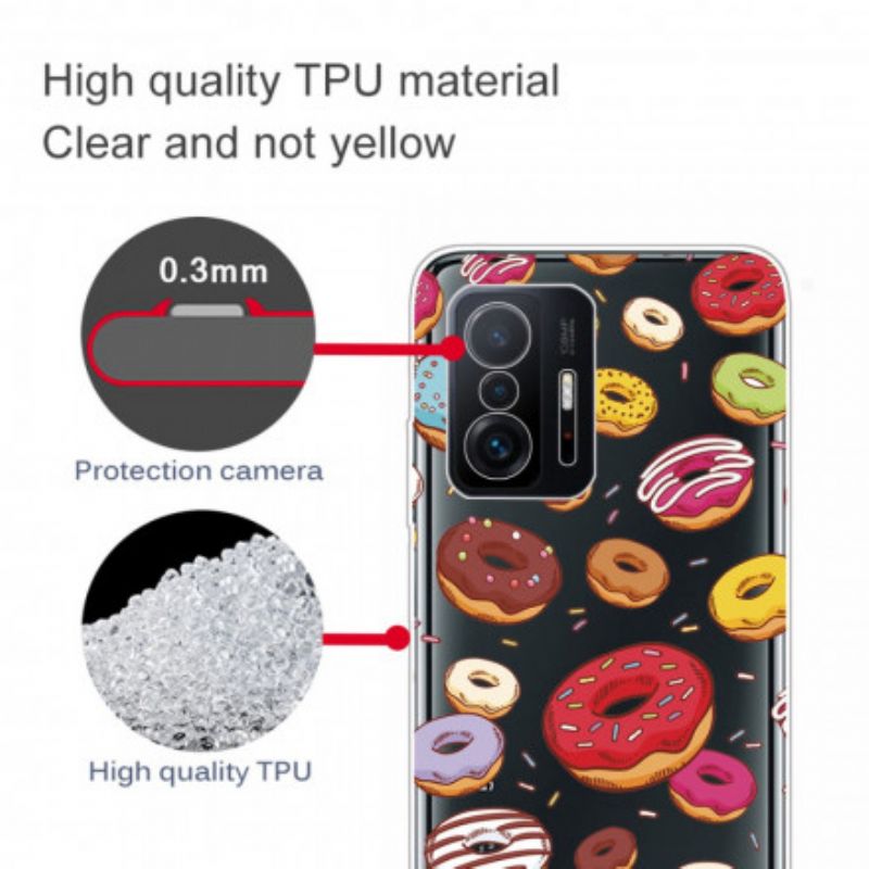 Deksel Xiaomi Mi 11t / 11t Pro Love Donuts