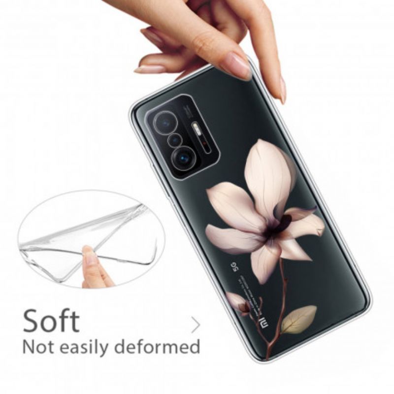 Deksel Xiaomi Mi 11t / 11t Pro Mobildeksel En Blomst