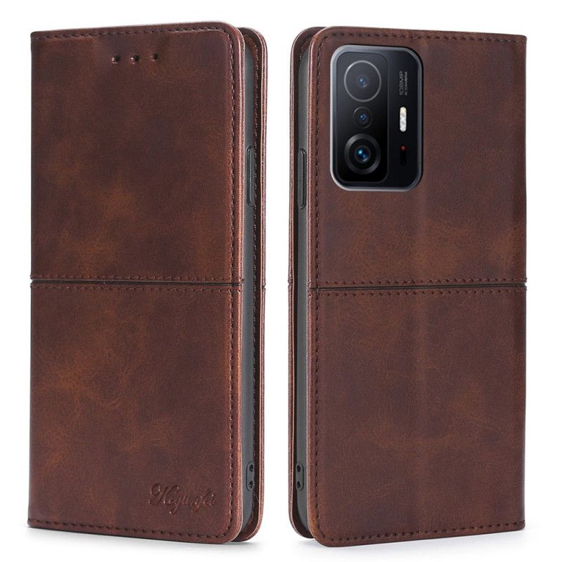 Folio Deksel Til Xiaomi Mi 11t / 11t Pro Stil Skinncouture