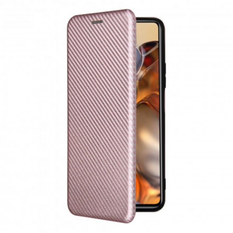 Folio Deksel Xiaomi Mi 11t / 11t Pro Farget Karbonfiber