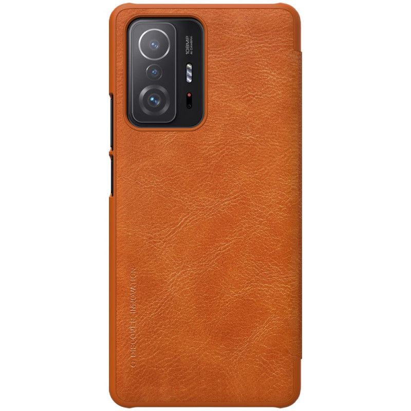 Folio Deksel Xiaomi Mi 11t / 11t Pro Nillkin Qin-serien